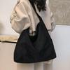 2025 Retro Suede Tote: Large Capacity Shoulder & Crossbody Bag for Trendy Commutes