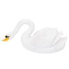 Resin Swan Figurine Floating Simulation Swan Statue for Garden Pond Realistic Garden Animal