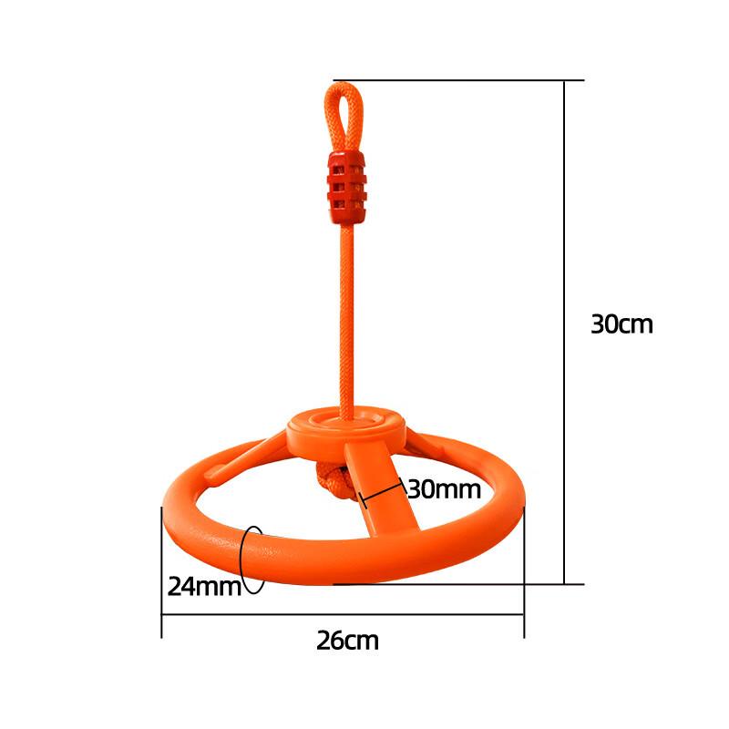 

WEZHO Slackline Steering Wheel Children s Swing