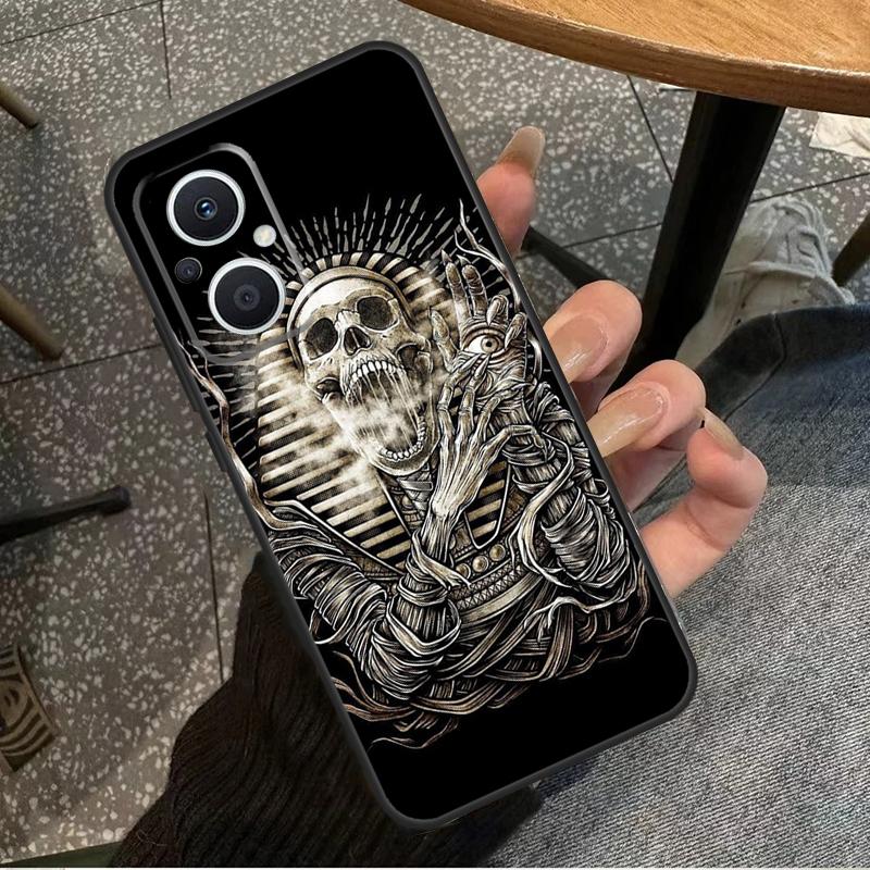 Ancient Egypt Pharaoh For OPPO Reno 14F 13F 12F 11F 10 11 12 13 14 Pro 7 8 Lite 8T OPPO Find X5 X6 X8 X9 Pro Case