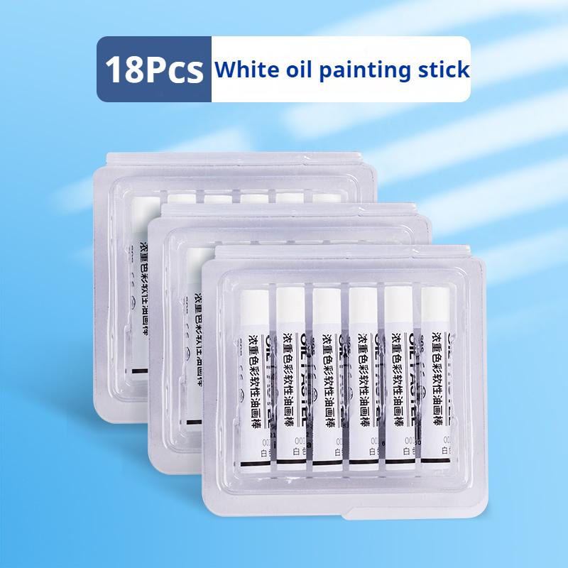 

Artist White Oil Pastel Complementary Color Soft Stick Children Professional Painting Drawing Graffiti Art Crayons Supplies
