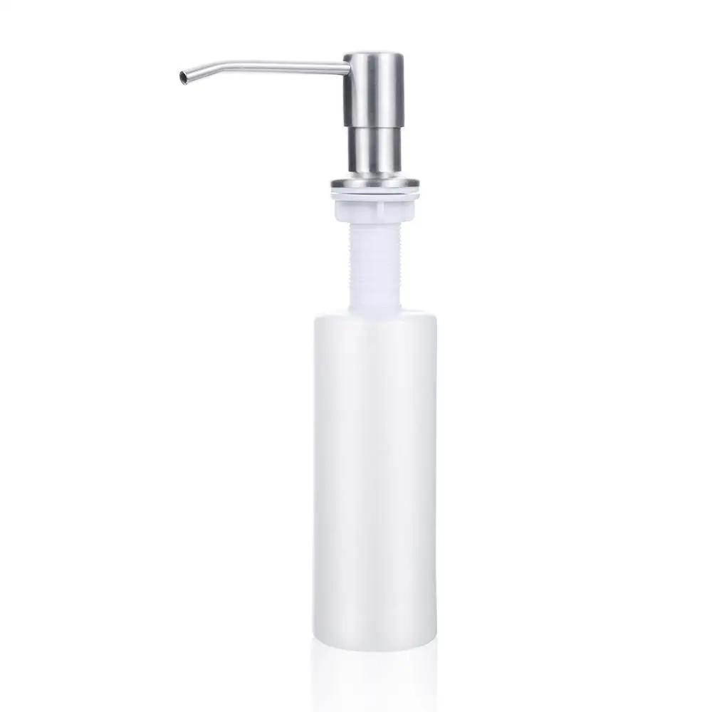 Pump Detergent Liquid Hand Wash Lotion Storage Bottle Sink Soap Dispenser Bathroom Accessories Kitchen Supplies серебряный