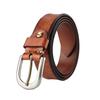 First Layer Cowhide Belt, Men's Steel Buckle, Genuine Leather, Retro Trend Versatile Youth Belt, Fashionable Handmade Knife Mark Belt