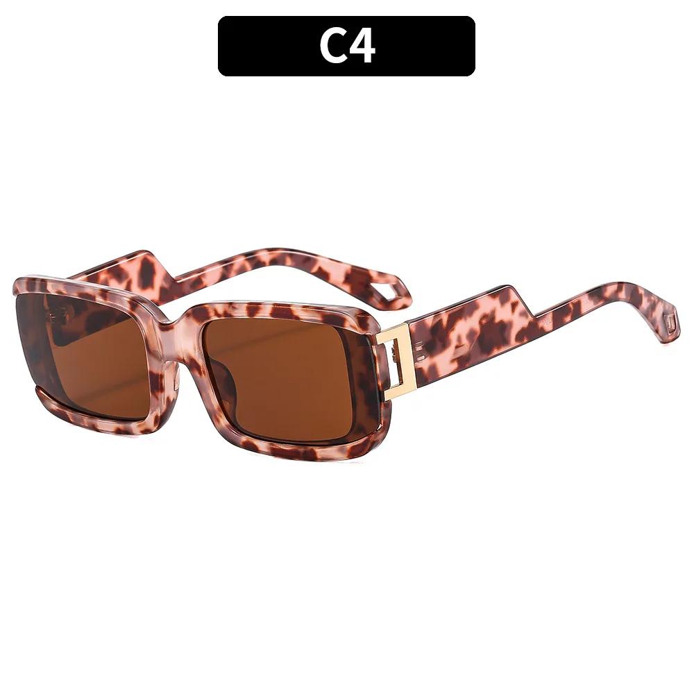 Latest High Quality Female Stylish Sun Eyewear Square Retro Sunglasses Male Retro Black Outdoor Travel Mirror Oculos De Sol