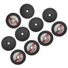 10pcs Mini Angle Grinder 75mm Grinding Wheel Grind Disc Bore Cutting Disc Multifunction Power Tool Accessories