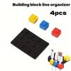 4/8 Pcs Cable Organizer Block Desktop/Wall-Mount Compatible, Securely Stores Phone Charging Cables, Anti-Slip Cord Management