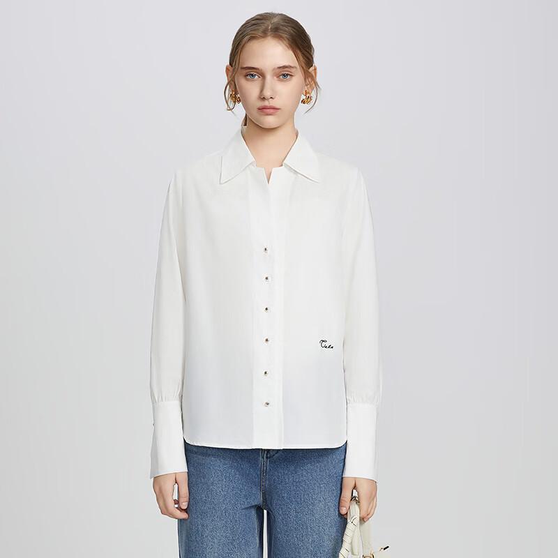Women's Elegant Lapel Long-Sleeve Shirt