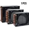 1pcs Keweili Freezer Refrigerator Condenser Copper Tube Condenser Air-cooled Aluminum Fin Square Radiator Evaporator