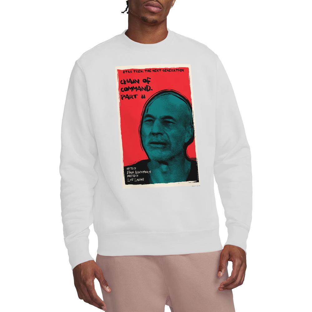 STAR TREK Unisex Adult The Next Generation Season 6 Episode 11 Sweatshirt