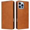 For iPhone 13 Pro Max Leather Case RFID Blocking Wallet Magnetic Closing Cover