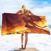 Majestic Dragon Bath Towel - Fantasy Design, Soft Absorbent, Perfect for Summer Fun, Adds Adventure to Your Beach Days