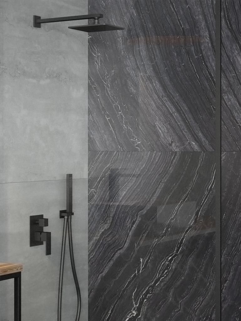 MODERN VARIUM II chrome concealed shower set by Besco