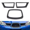 3 PCS Front Grille Overlay Cover Decorative Front Grille Surround Trim Replacement for       9th Generation 2006-2007