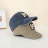 Children Baseball Hat Solid Color Color Baby Peaked Cap Cotton Casual Kids Duck Tongue Cap 3-6Year Boy Girl Sun Visors Fashion Letter Print