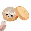 Colorful Dumpling Squishes Stress Balls Reusable Low Rebound Decompression Dough Ball Unique Home Decoration Gifts Party Favors