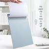 A4 Thickened Metal Clipboard with Strong Clip for Office, Students, and Meetings