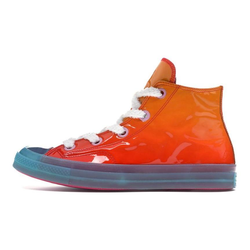 J.W.Anderson x Converse 1970s Chuck Taylor Hi Toy Comfortable Non-Slip Lightweight High Top Board Shoes Unisex Orange