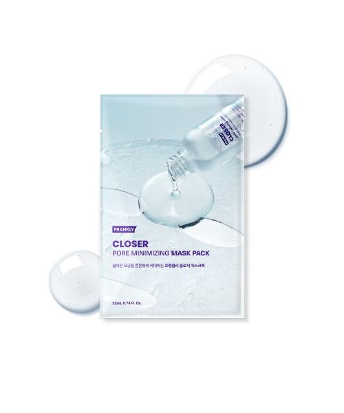 Frankly Closer Mask Pack (10 Sheets + Small Pore Brush Gift)