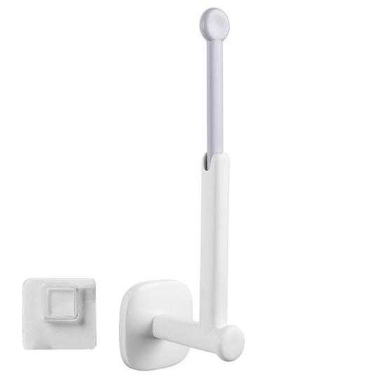 

Вешалка-крючок L-образная регулируемая несущая кухонная настенная полка для хранения предметов домашнего обихода без перфорации