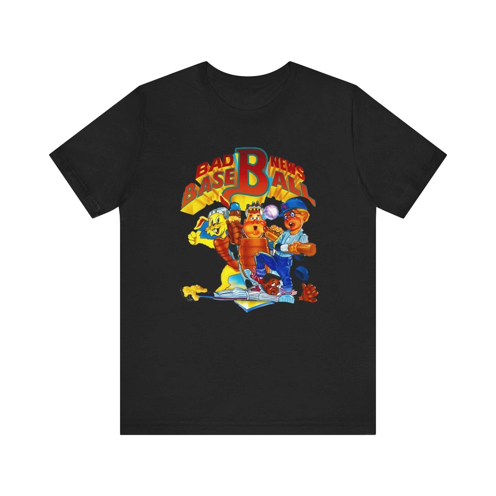 

Bad News Baseball NES Retro Style 90 s Video Game Pixel Art Unisex T Shirt 2XL