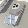 Colorful Graffiti Heart Pattern Phone Case For iPhone 11 12 13 Pro 16 15 14 13 Pro Max 17 Air X XR XS 7 8 Plus Back Mirror Cover