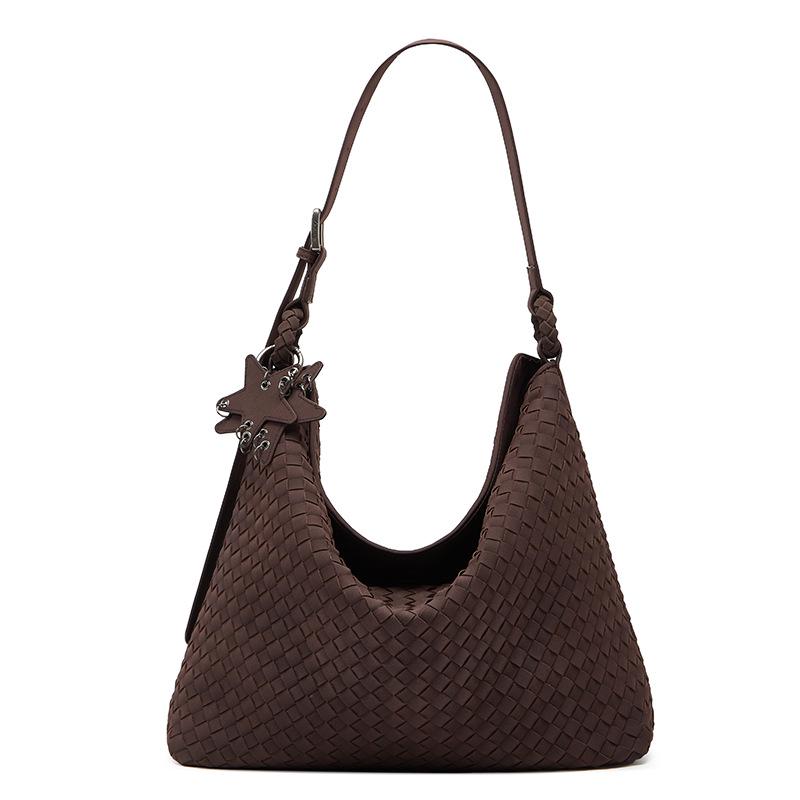 

2025 Woven Shoulder Bag - Large Capacity, Relaxed & Stylish Underarm Tote for Women