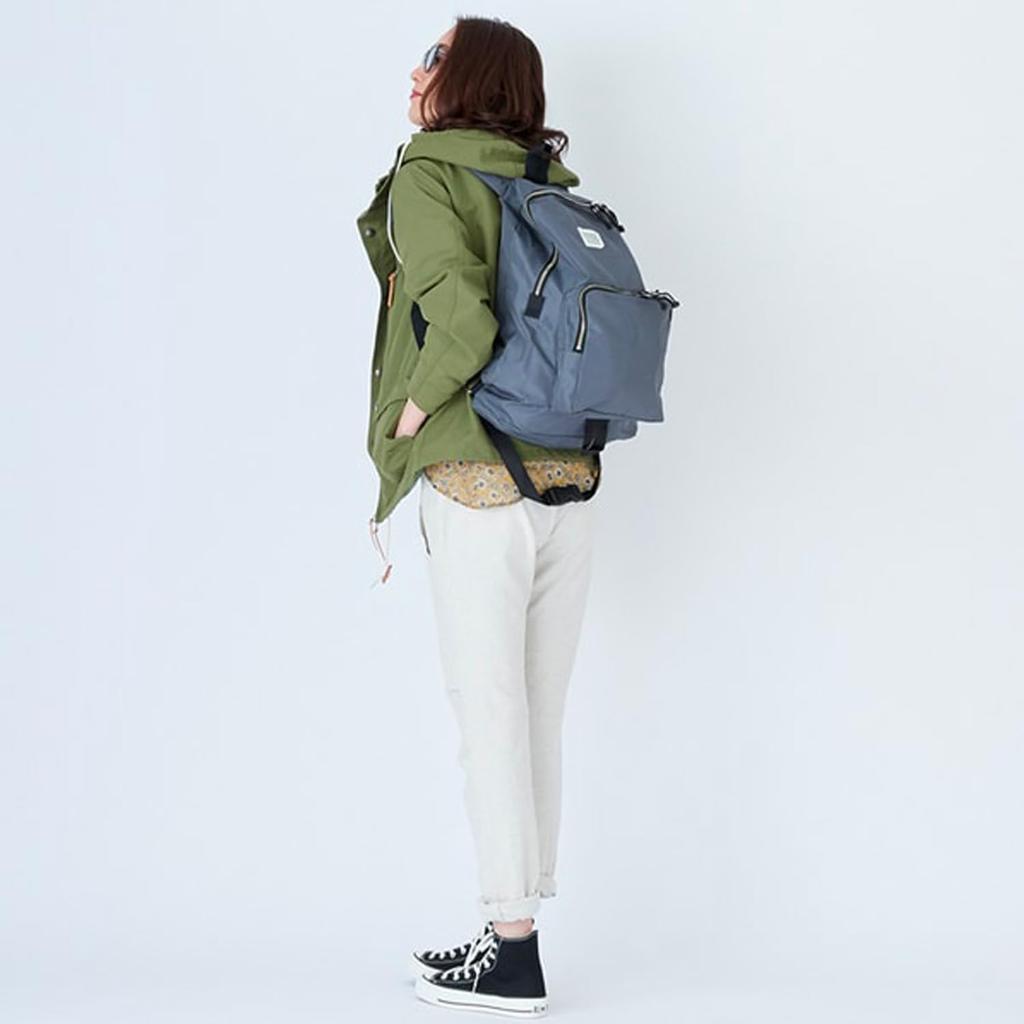 Fredrick Packers 420D SNUG PACK (M) Backpack, Packcloth Nylon, Unisex, Charcoal