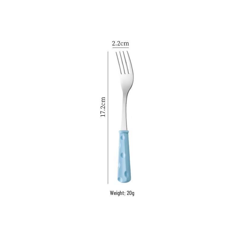 

ZISIZ Cartoon Cheese Handle Dessert Utensils