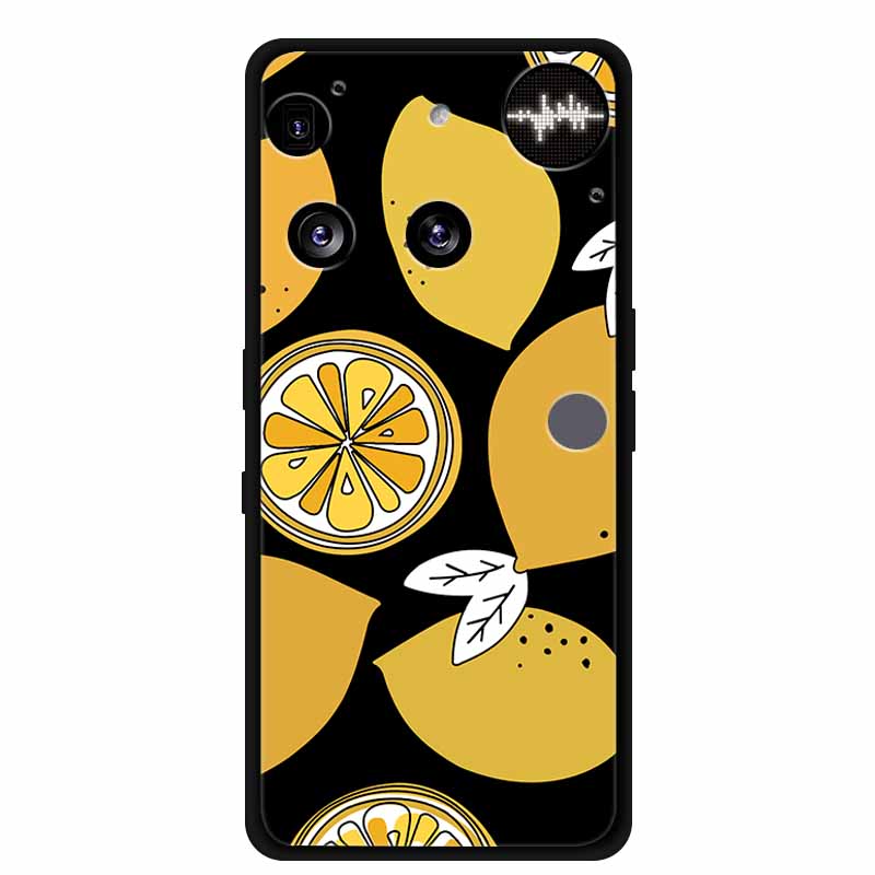 Flowers Case For Nothing Phone 3 Phone3 Soft Silicone Phone Cover Funda Black TPU Protective Bumper Coque for Nothing Phone (3)