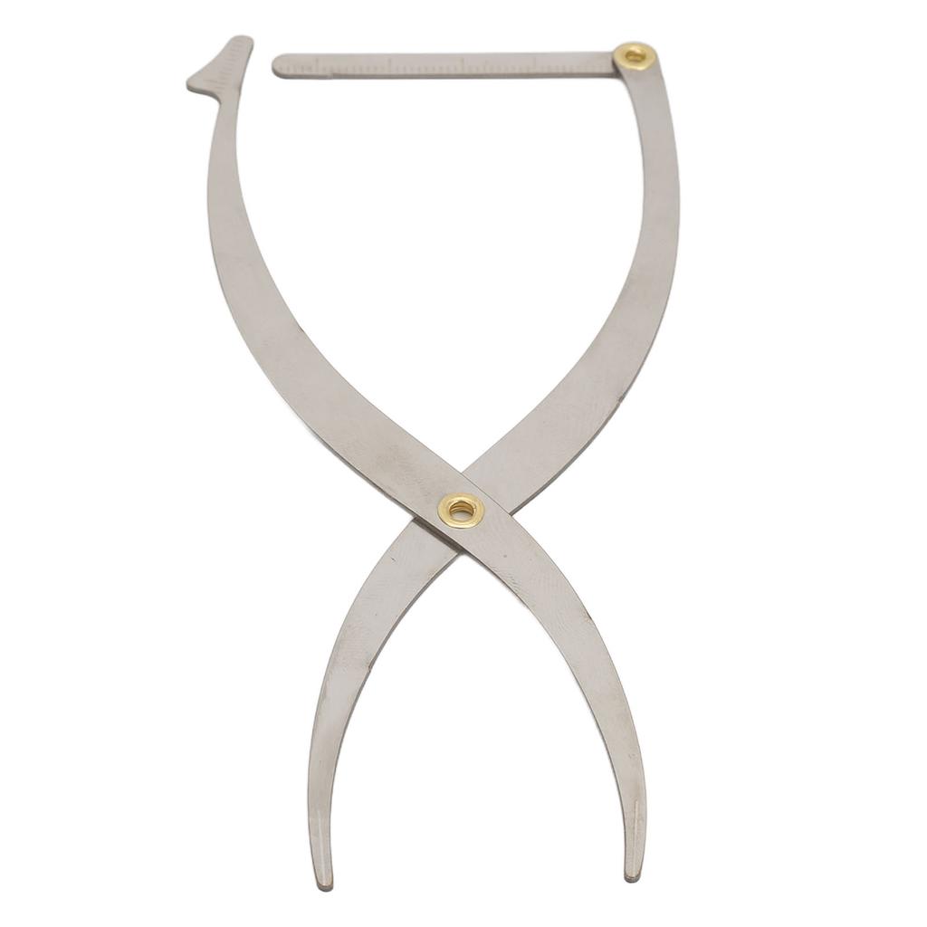 Augenbrauenschablone Microblading Lineal Edelstahl 3-Punkt-Positionierung Goldener Schnitt Symmetrisches Messwerkzeug Augenbraue