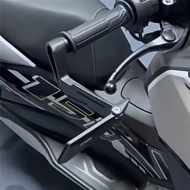 A51K-Motorcycle Rear View Mirror Handlebar Adjustable Angle Rearview Mirror For Motorbike Grip Control Safety Driving