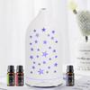 7 Color LED Aromatherapy Diffuser  Ultra Quiet, Auto Shut Off, Star Hollow Design