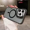 KEYSION Transparent Magnetic Lens Stand Case for MagSafe for iPhone 14 15 16 Pro Max 16 Plus Color Blocking Shockproof Phone Cover