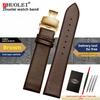 Thin Leather Strap 12 14 15mm 16mm 18mm 19mm 20mm 22mm For Tissot Longines Casio Watch Band Men Women Brown Blue White Bracelet
