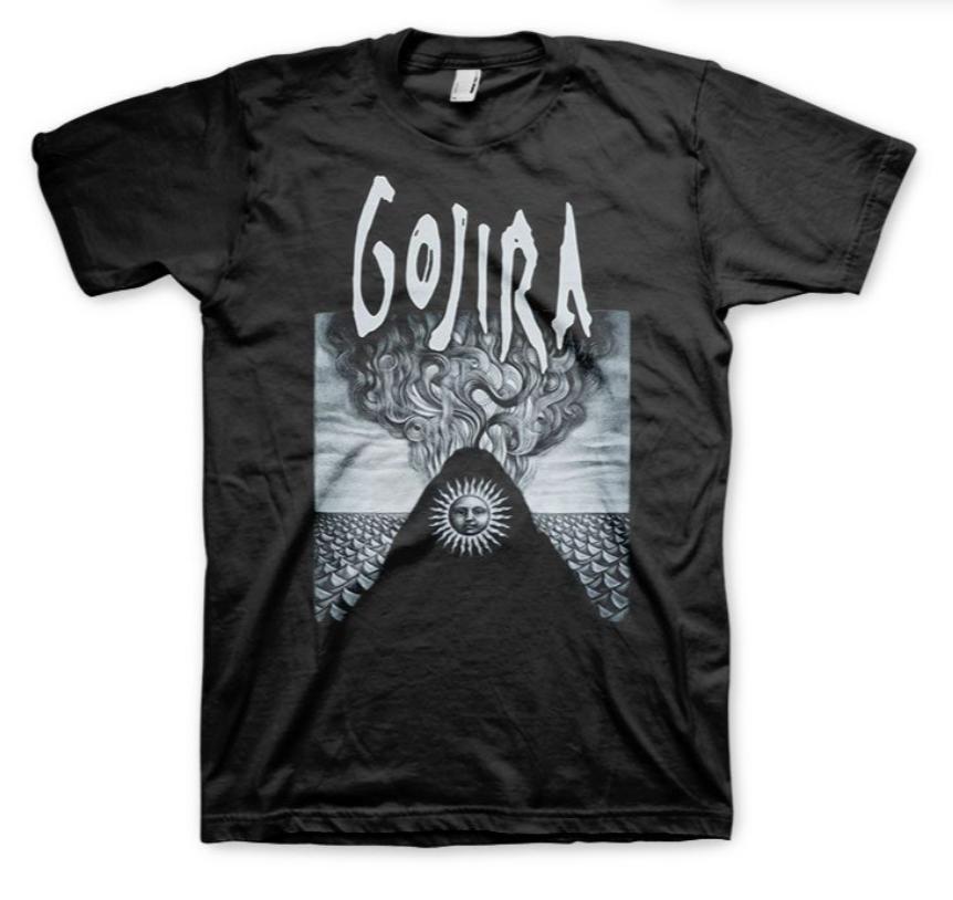 Y2k Gojira Band Graphic Cotton T-shirt Unisex Summer Short Sleeve Fashion Brand Tee Luxury Casual Vintage Retro Tops