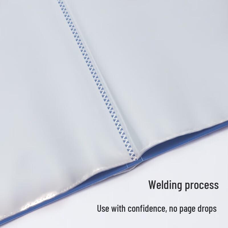 Deli A4 10-Page Document Folder