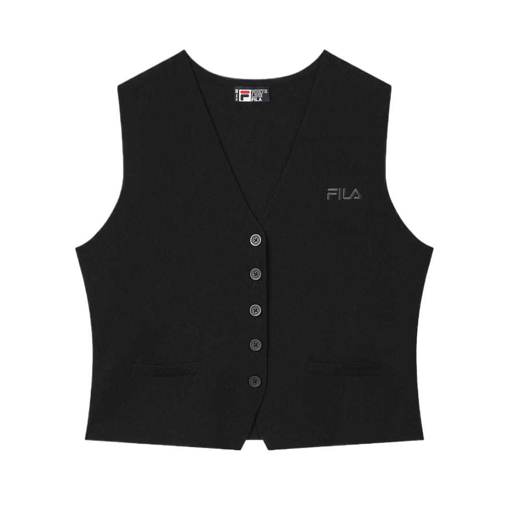 New FILA ORIGINALE Vest Women's Jet Black F51W529406F-BK