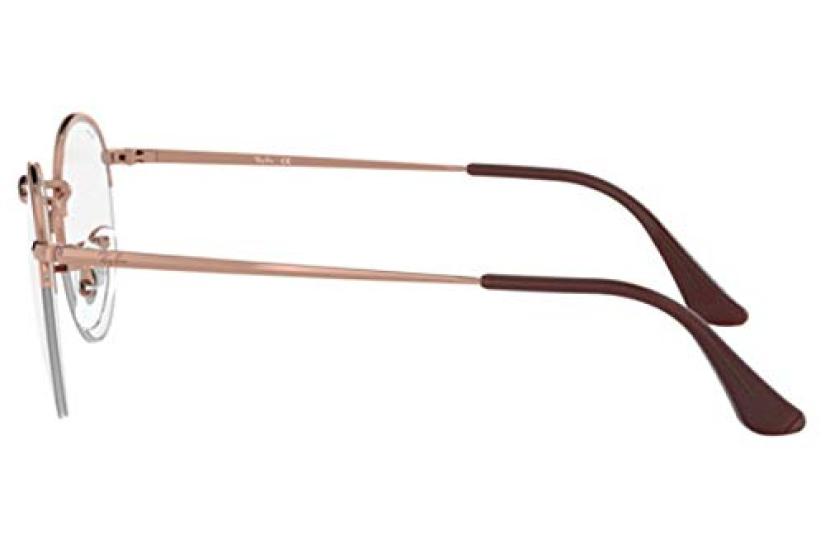 Eyeglasses 0RX3947V ROUND GAZE Japan 48 2943 COPPER Lightweight [Ray-Ban] (FREE Size)