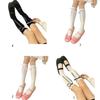 1 Pair Lace Ruffle Style Socks Long Socks Girls Breathable Cute Lolitas Socks Sexy Cotton Womens Autumn Thin Calf Socks