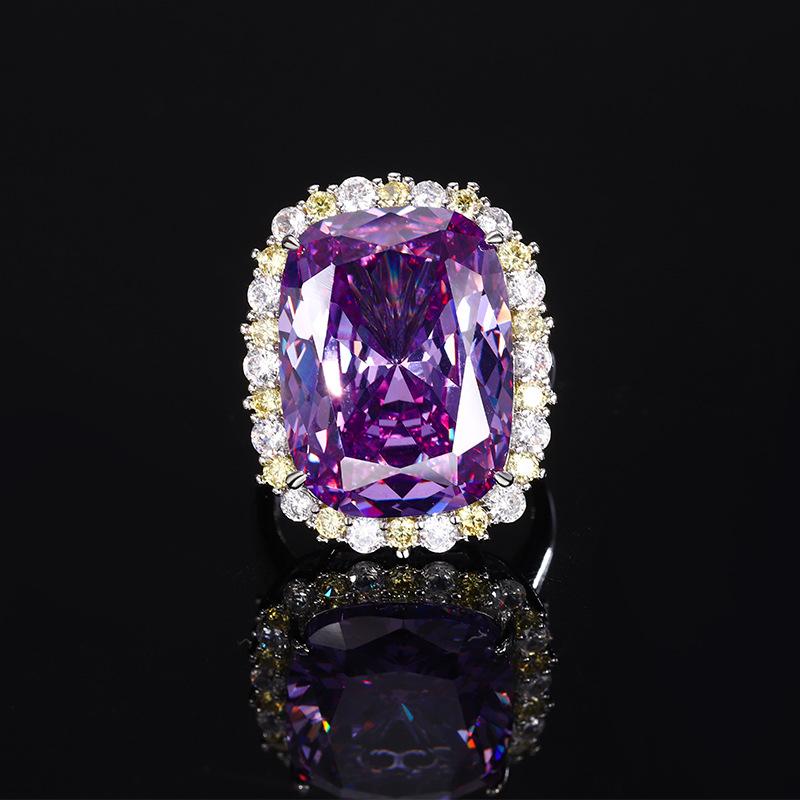 Jewelry Copper Bottom Gold-Plated Simulation Bird'S Nest Cutting Color Treasure Temperament Set Female 15 * 20