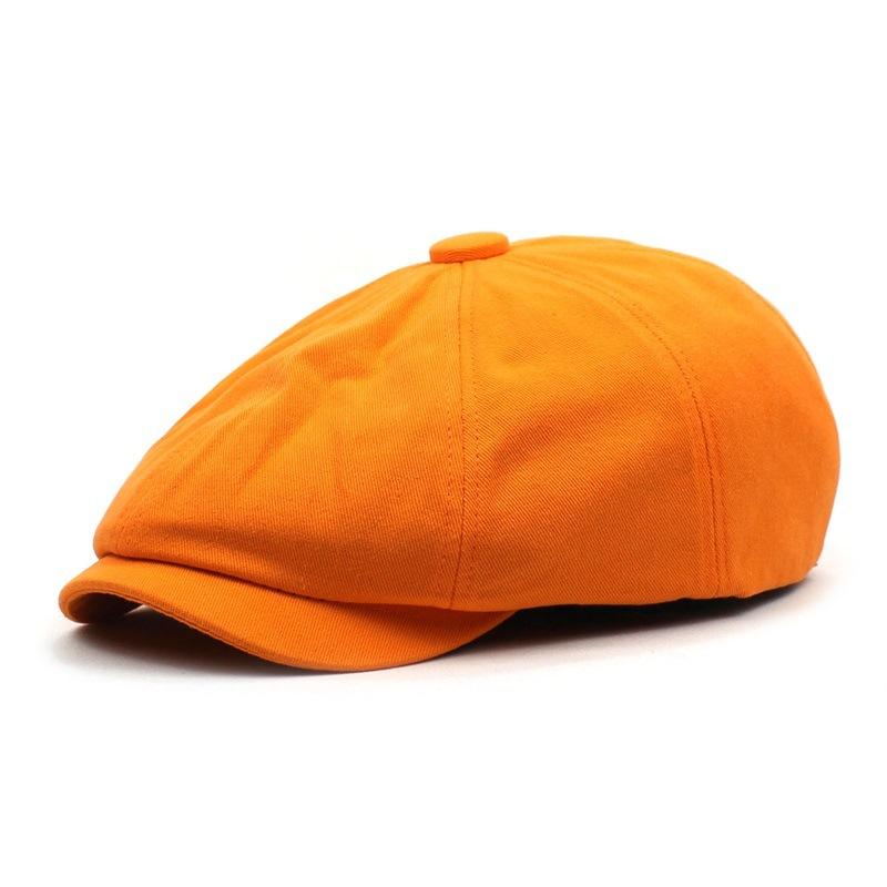 Oohmy-Women's Cotton and Linen Beret, Newsboy Cap, Vintage, Y2K, Breathable, Summer, Spring, Autumn Hat, Korean Style, Brand