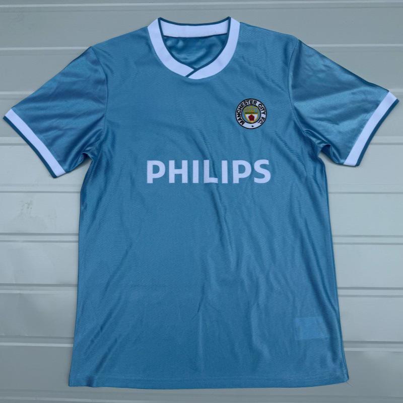 Ретро футболка болельщика Манчестер Сити с коротким рукавом XL 1990₽