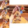 Capybara Cartoon Plush Keychain With Basketball Design For Kids And Teens