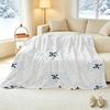 4 Season Flannel Fleece Blanket - Thick, Warm & Soft, Ideal for Home, Bedroom, Guest Room, Single Use, Perfect for Christmas & Halloween