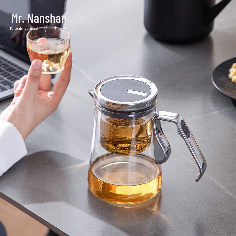 Mr. Nanshan Heat-Resistant Glass Kung Fu Teapot