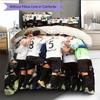 Spezia Calcio Pattern Bedding Home Decoration Birthday Gift (1 * duvet cover + 2 * pillowcase, without core)