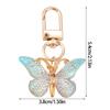 Lightweight Luggage Accessory With Butterfly Shape And Reinforced Metal Hook Fashion Bag Pendant Bags Charm for Women