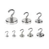 10PCS Strong Magnet Hooks Multi-Purpose Storage Hooks Home Kitchen Bar Storage Hooks Key Storage Hooks Bathroom Hangers