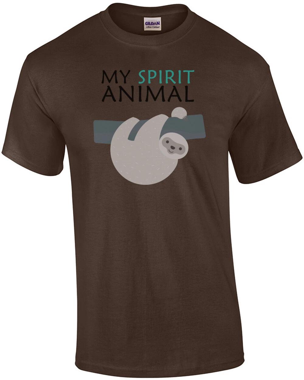My Spirit Animal - Funny Sloth T-Shirt S