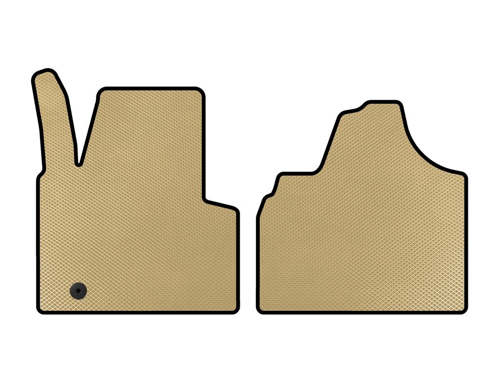 EVA Mats (Beige) for Citroen Jumpy 2007-2017